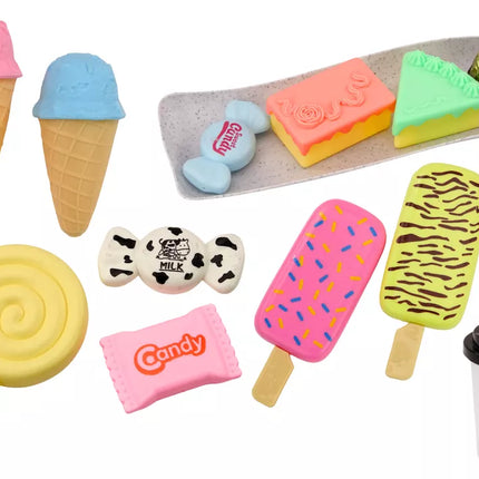 Konditerijos kavinės rinkinys Saldainių figūrėlės Kava Tortas 25 vnt.