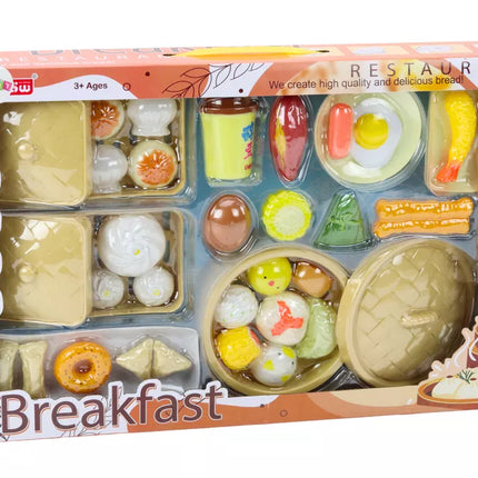 Pusryčių rinkinys, indai daržovėms, 38 elementai