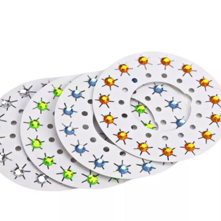 Plaukų pastos rinkinys su deimantų blizgučiais