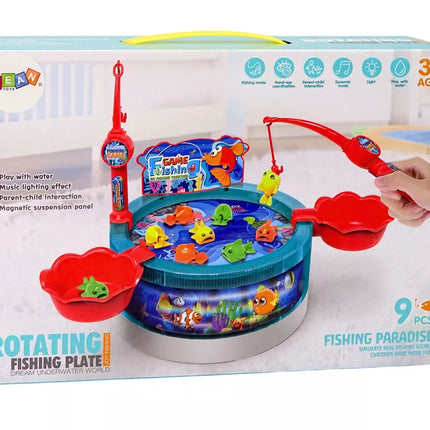 Magnetinis "Arcade Game" žvejybos žaidimas su šviesomis ir garsais