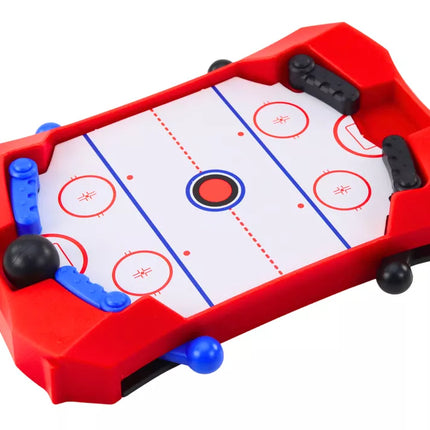 Arkadinio žaidimo ledo ritulio mini žaidimas raudonas