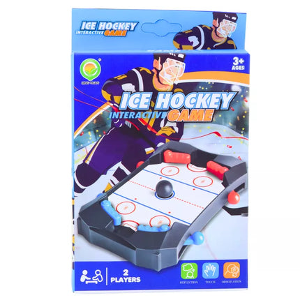 Arkadinio žaidimo ledo ritulio mini žaidimas raudonas