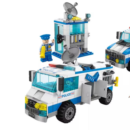 Policijos blokų rinkinys Policijos automobilio pastatas 271 El