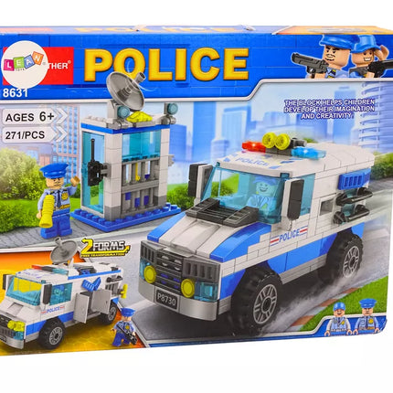 Policijos blokų rinkinys Policijos automobilio pastatas 271 El