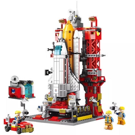 Kosminio laivo konstravimo blokeliai, kosmoso paleidimo platforma, 1083 vnt.