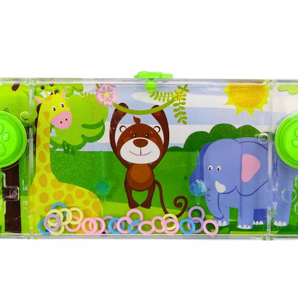 Vandens žaidimų arkadinis žaidimų automatas Žalia Beždžionė Žirafa Safari Pad Ratukai