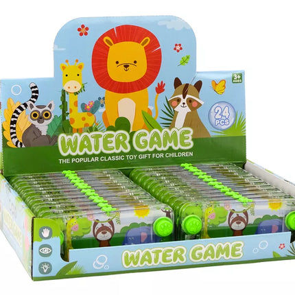 Vandens žaidimų arkadinis žaidimų automatas Žalia Beždžionė Žirafa Safari Pad Ratukai