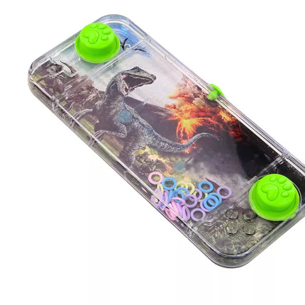 Vandens arkadinis žaidimas Dinozauras Carnotaurus Konsolės pultelis Žalias