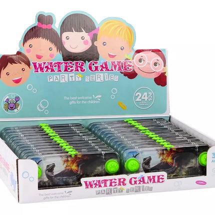 Vandens arkadinis žaidimas Dinozauras Carnotaurus Konsolės pultelis Žalias