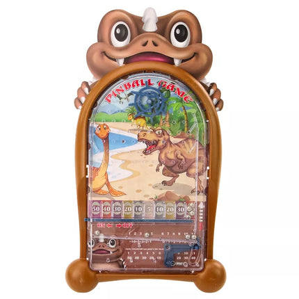 Žaidimų automatas Pinball Dinosaurs rudas stovas