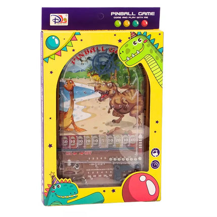 Žaidimų automatas Pinball Dinosaurs rudas stovas