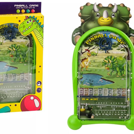 Žaidimų automatas Pinball dinozaurai, stovas, žalias