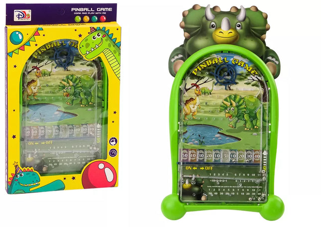 Žaidimų automatas Pinball dinozaurai, stovas, žalias