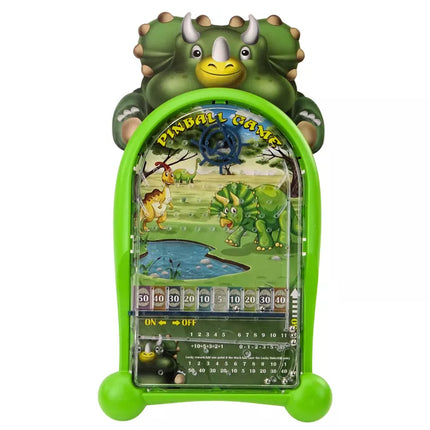 Žaidimų automatas Pinball dinozaurai, stovas, žalias