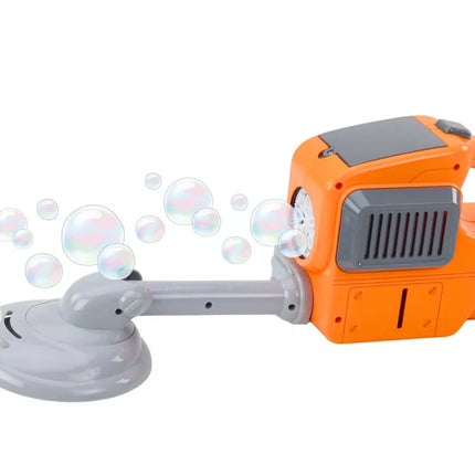 Muilo burbulų mašina vejapjovė žoliapjovė du skysčiai oranžinė