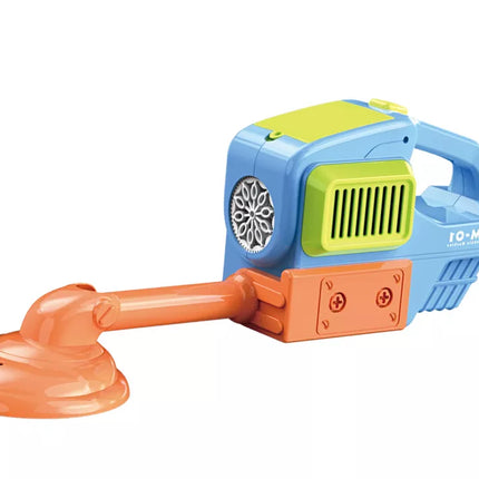 Muilo burbulų mašina vejapjovė trimeris Dvi skysčiai Mėlyna