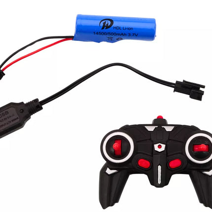 Nuotoliniu būdu valdomas automobilis 1:18 Drift 360 Šviesos Garsai Oranžinis