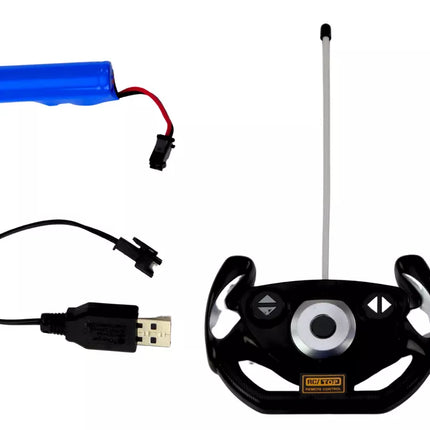 Nuotoliniu būdu valdomas sportinis automobilis 1:16 R/C raudonas