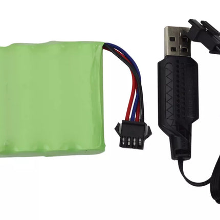 RC Nuotoliniu būdu valdomas automobilis su dinozauru, 1:10 mastelis, pilkas