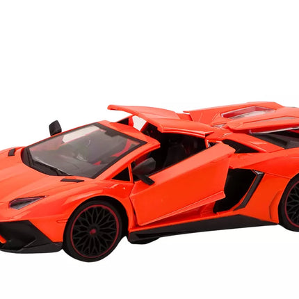 RC sportinis automobilis 1:12 Atidaromos durelės oranžinis