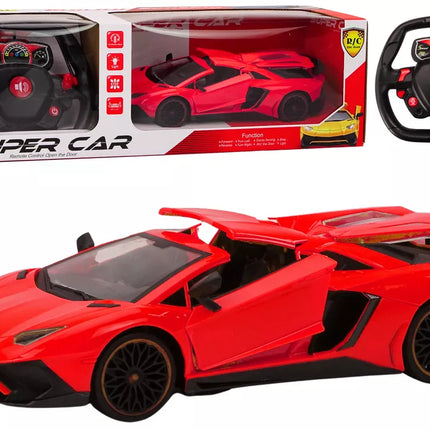 RC Sportinis Automobilis 1:12 Atidaromos Durys Raudonas