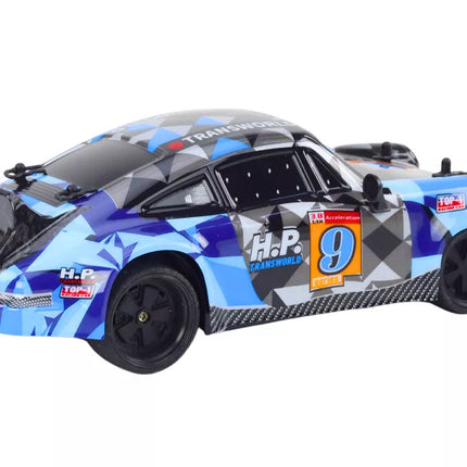 RC Nuotoliniu būdu valdomas automobilis 1:18 Guminiai ratai Driftingas Mėlynas