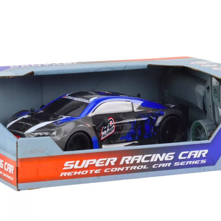 RC Nuotoliniu būdu valdomas automobilis 1:18 Guminiai ratai Driftingas Mėlynas