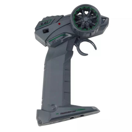 Nuotoliniu būdu valdomas sportinis automobilis RC 1:18, pilkas