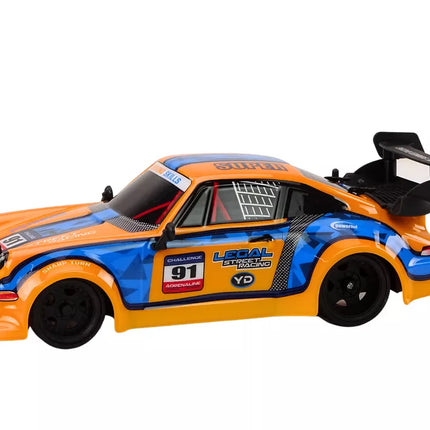 RC Nuotoliniu būdu valdomas automobilis 1:16 Guminiai ratai Drift Oranžinis