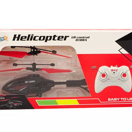 Nuotoliniu būdu valdomas RC sraigtasparnis Giroskopas Raudonas