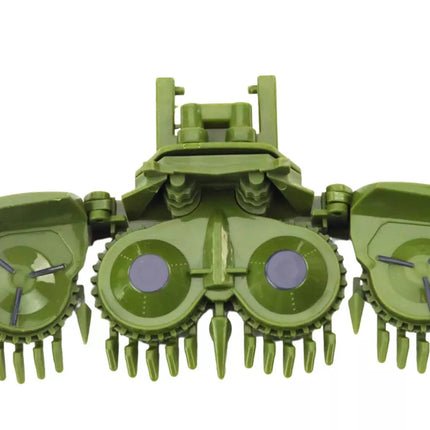 RC žemės ūkio kombainas nuotoliniu būdu valdoma žemės ūkio mašina žalia