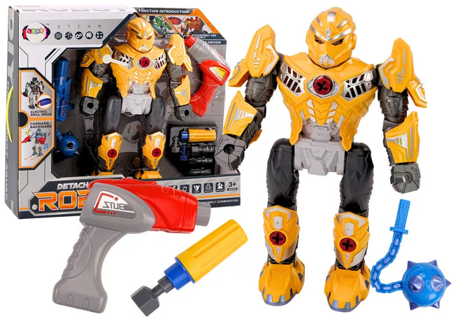 Robot Atsukimo Griebtuvas Atsuktuvas Geltonas