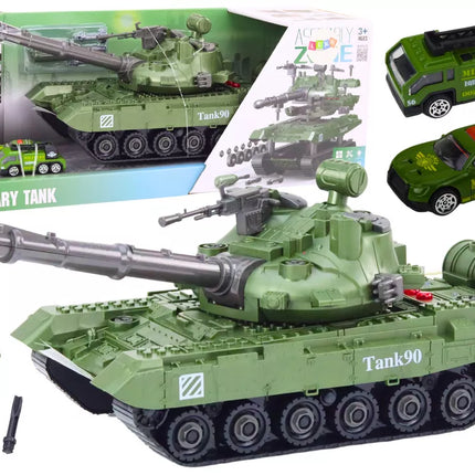 Tankas Karinis Transporto Priemonė „Pasidaryk pats“ Išardymo Garsai Pakabos Rinkinys