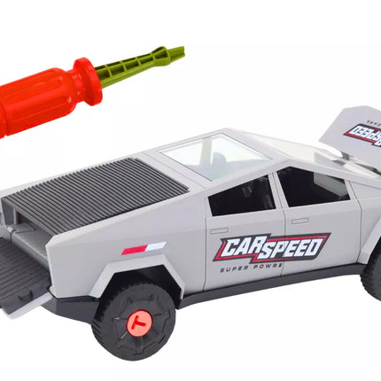 Modernus automobilio išardymo "pasidaryk pats" atsuktuvas, pilkas