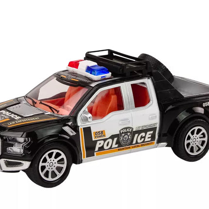 Policijos rinkinys automobilio paėmimas bekelės vilkikas priekaba policija