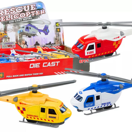 Policijos ugniagesių gelbėjimo sraigtasparnis metalinis varomas atidaromos durys