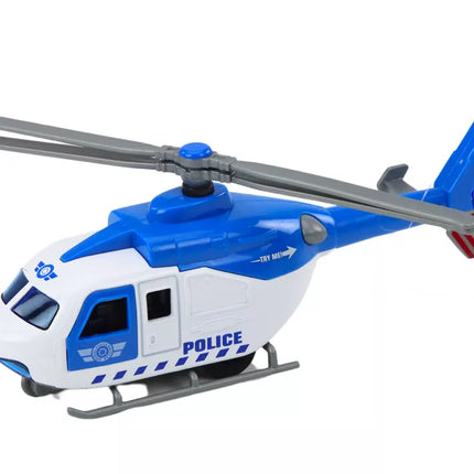 Policijos ugniagesių gelbėjimo sraigtasparnis metalinis varomas atidaromos durys