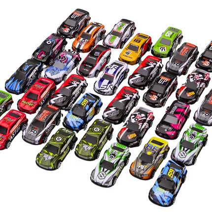 Spyruoklių rinkinys automobiliams, varomiems automobiliams, spalvingas, 32 vienetai