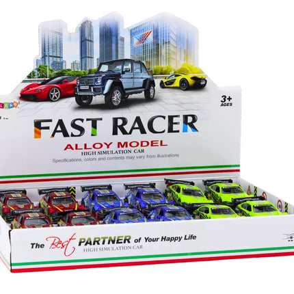 Sportinis automobilis, metalinis lenktyninis automobilis, 1:36 mastelis, „Drive Mix“