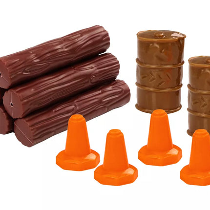 Medinis sunkvežimis su priekaba 1:24 Rąstai Garsai Šviesos