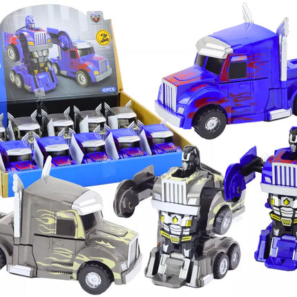 Automobilis-robotas sunkvežimis „2in1 Robot 2 Colors“