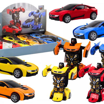 Automobilis-robotas 2in1, 4 spalvos