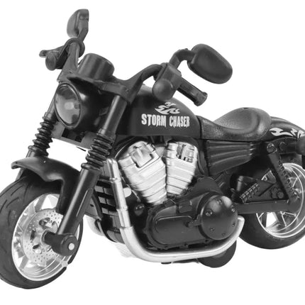 Harley sportinis motociklas su frikciniu varikliu, 3 spalvos