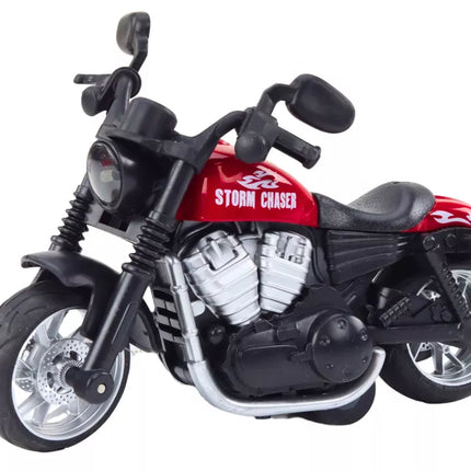 Harley sportinis motociklas su frikciniu varikliu, 3 spalvos