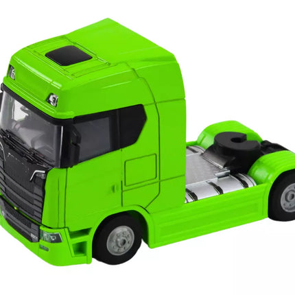 Sunkvežimis be puspriekabės 1:32 Metalinis, su šviesomis, garsais ir varomas