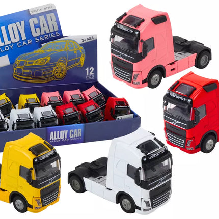 Sunkvežimis be priekabos 1:32, pakeliamas metalinis gaubtas, šviesos, garsai, važiuoja