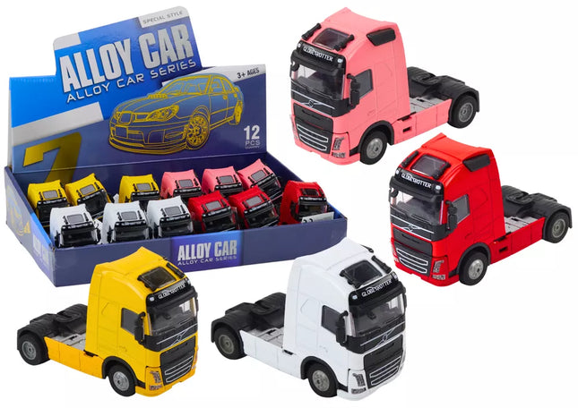 Sunkvežimis be priekabos 1:32, pakeliamas metalinis gaubtas, šviesos, garsai, važiuoja