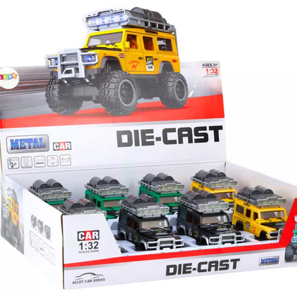 Visureigis automobilis „Guard Off-Road Car“ 1:32 metalinis, varomas, su šviesomis ir garsais