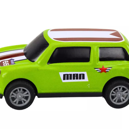 Automobilių rinkinys, spyruoklės, pavara, spalvingi, 12 vienetų