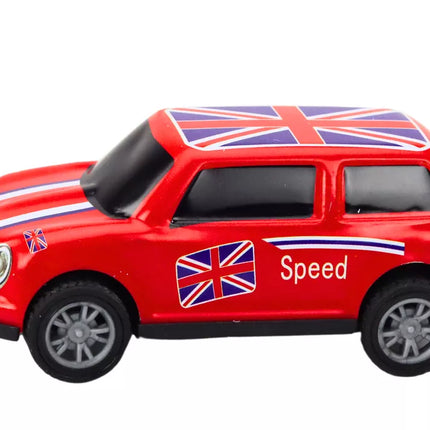 Automobilių rinkinys, spyruoklės, pavara, spalvingi, 12 vienetų